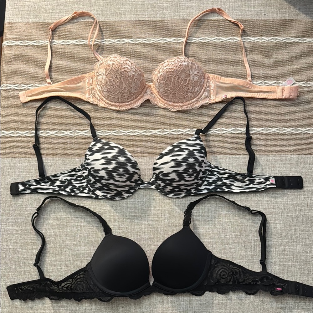 PINK Victoria's Secret Bra Bundle